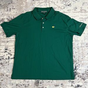Masters Collection Men’s Green Masters Golf Polo Size XXL Pima Cotton Classic